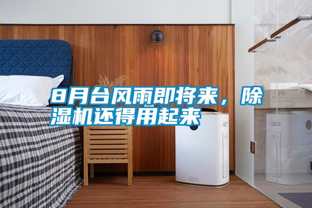 8月臺(tái)風(fēng)雨即將來，除濕機(jī)還得用起來