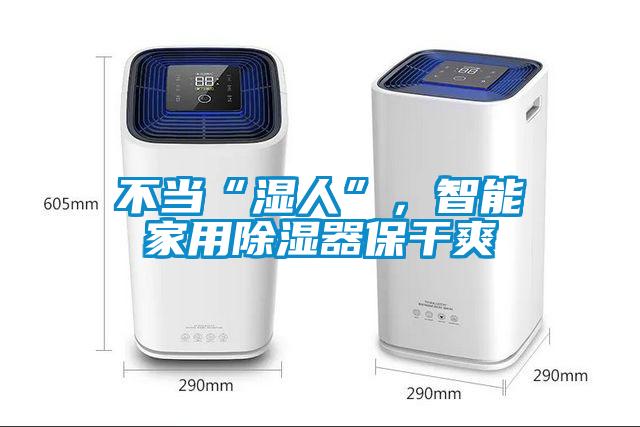 不當“濕人”，智能家用除濕器保干爽