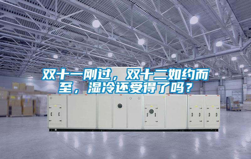 雙十一剛過，雙十二如約而至，濕冷還受得了嗎？
