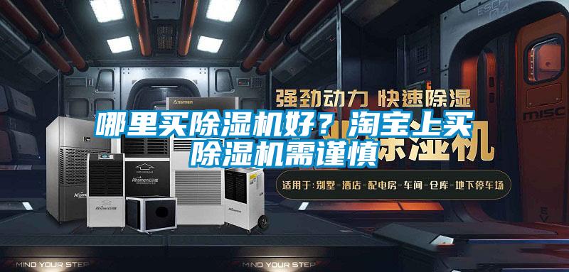 哪里買除濕機好？淘寶上買除濕機需謹慎