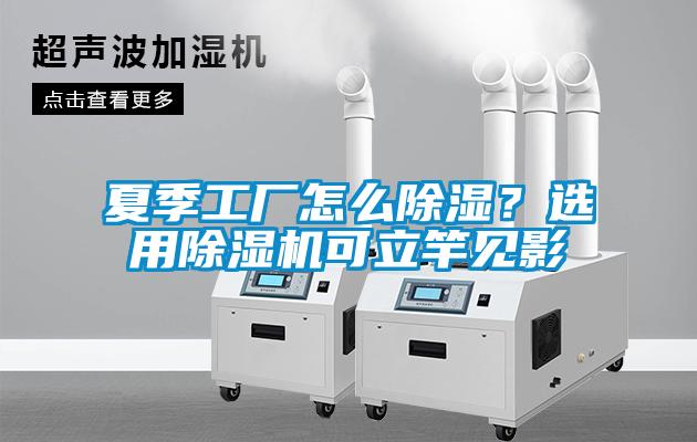 夏季工廠(chǎng)怎么除濕？選用除濕機(jī)可立竿見(jiàn)影