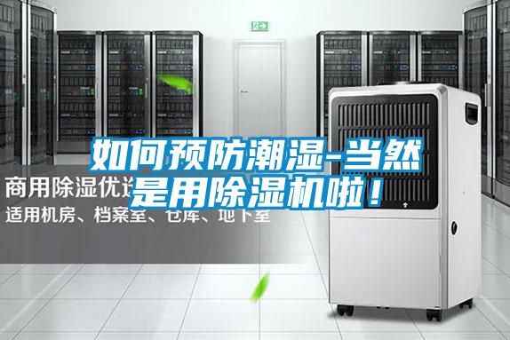 如何預防潮濕-當然是用除濕機啦！