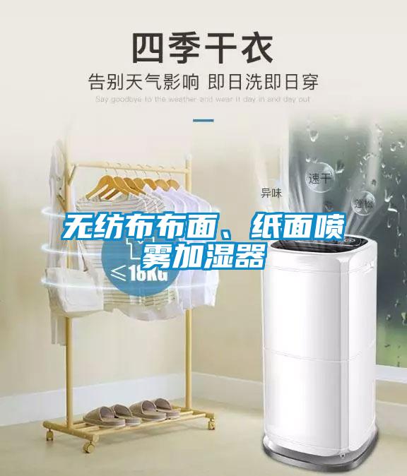無(wú)紡布布面、紙面噴霧加濕器
