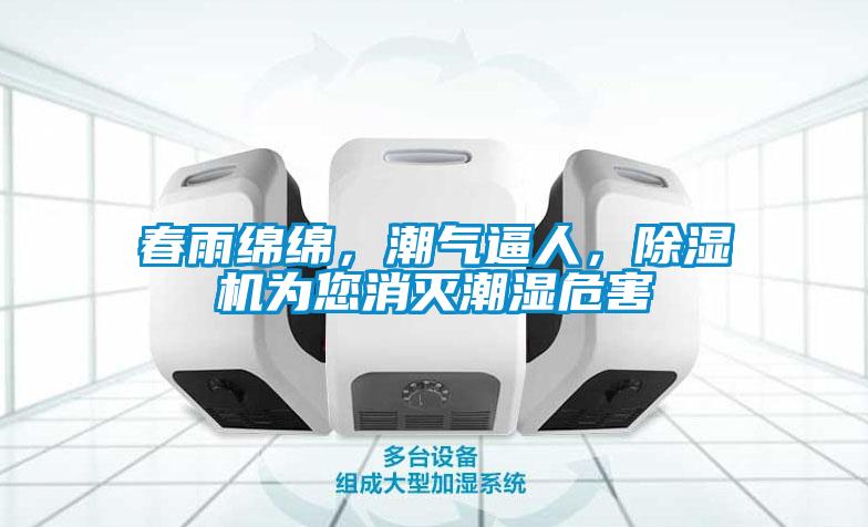 春雨綿綿，潮氣逼人，除濕機(jī)為您消滅潮濕危害