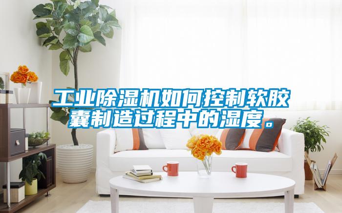 工業(yè)除濕機(jī)如何控制軟膠囊制造過程中的濕度。