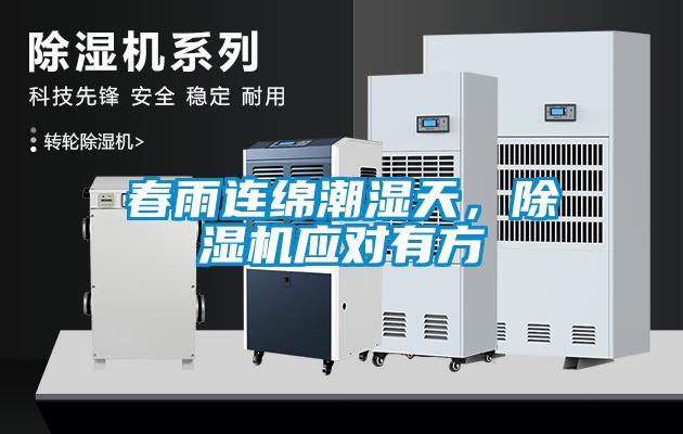 春雨連綿潮濕天，除濕機應對有方