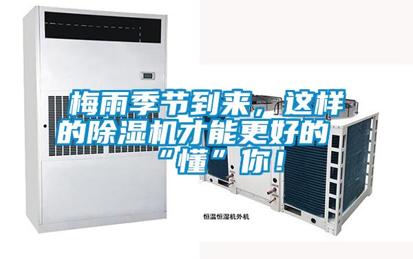 梅雨季節(jié)到來，這樣的除濕機才能更好的“懂”你！