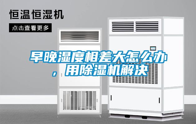 早晚濕度相差大怎么辦，用除濕機(jī)解決