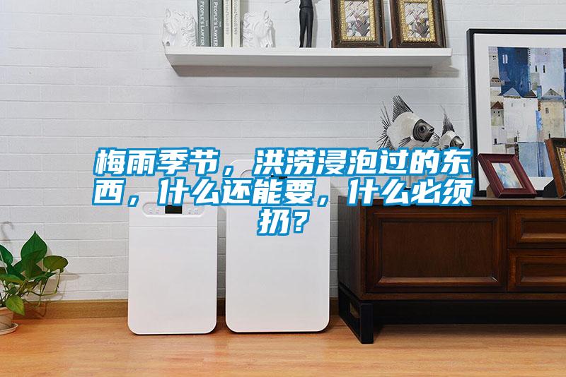 梅雨季節(jié)，洪澇浸泡過的東西，什么還能要，什么必須扔？