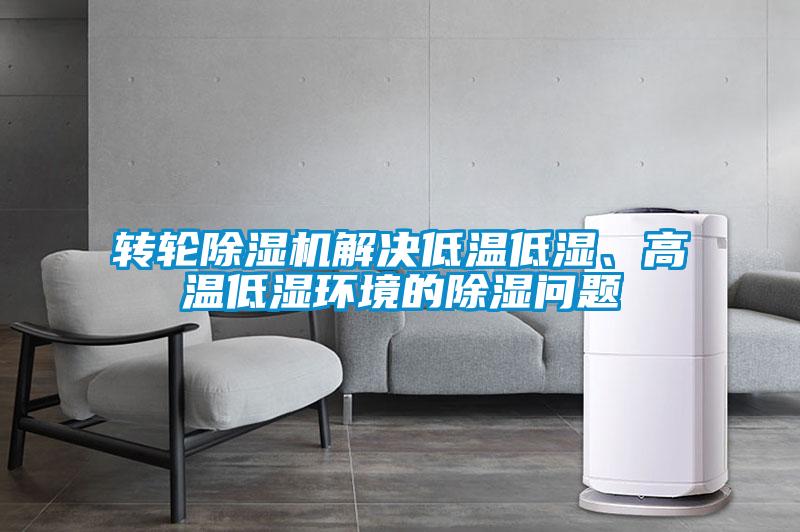 轉(zhuǎn)輪除濕機(jī)解決低溫低濕、高溫低濕環(huán)境的除濕問題