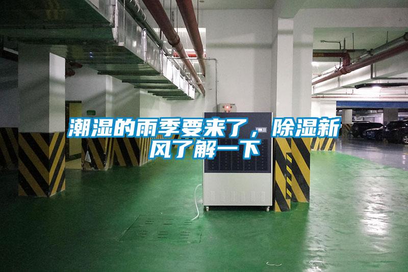 潮濕的雨季要來了，除濕新風(fēng)了解一下