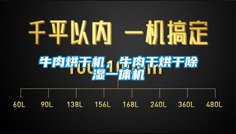 牛肉烘干機(jī)，牛肉干烘干除濕一體機(jī)