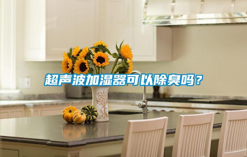 超聲波加濕器可以除臭嗎？