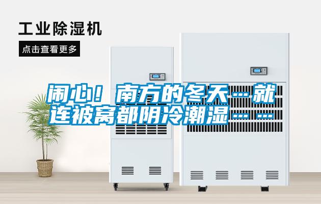 鬧心！南方的冬天…就連被窩都陰冷潮濕……