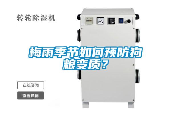 梅雨季節(jié)如何預(yù)防狗糧變質(zhì)？