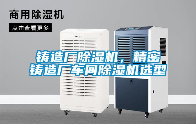 鑄造廠除濕機，精密鑄造廠車間除濕機選型