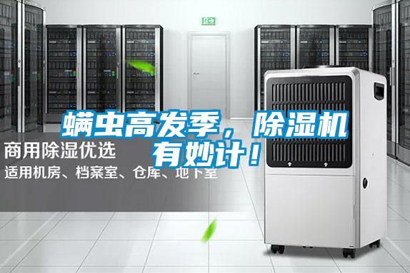 螨蟲高發(fā)季，除濕機有妙計！