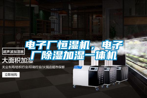 電子廠恒濕機(jī)，電子廠除濕加濕一體機(jī)