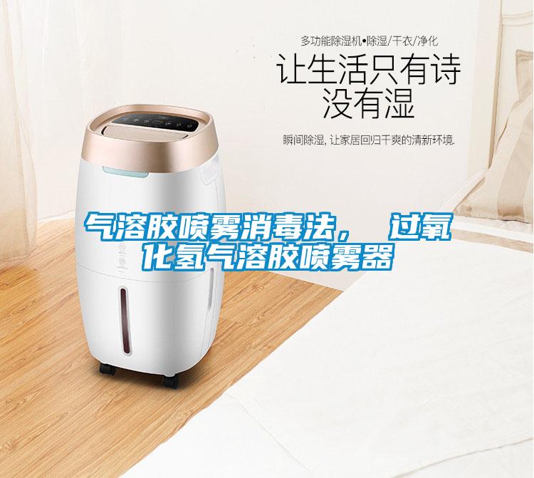 氣溶膠噴霧消毒法， 過氧化氫氣溶膠噴霧器