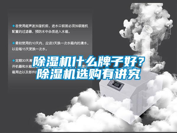 除濕機(jī)什么牌子好？除濕機(jī)選購有講究