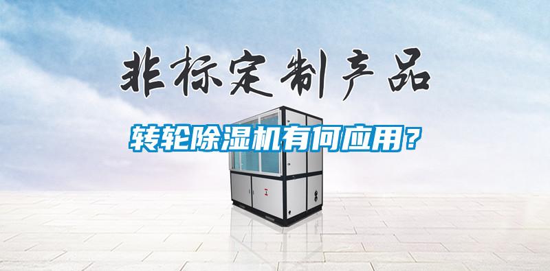 轉(zhuǎn)輪除濕機(jī)有何應(yīng)用？