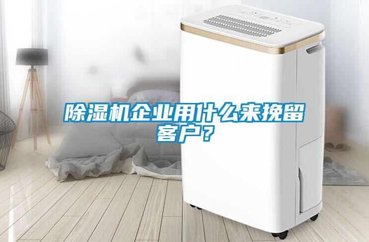 除濕機(jī)企業(yè)用什么來挽留客戶？