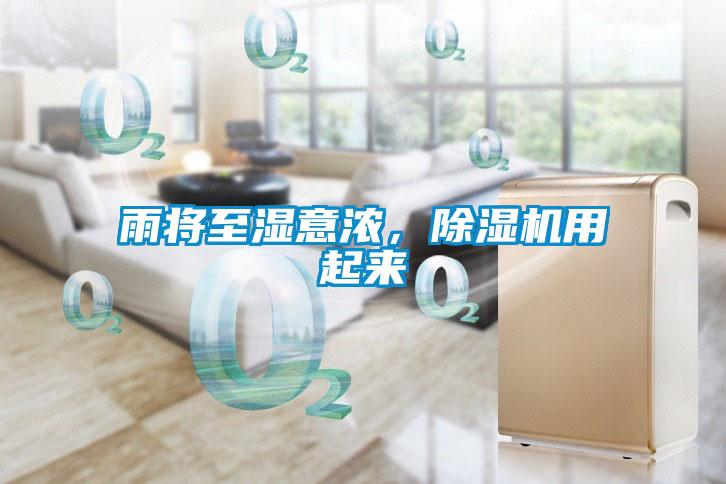 雨將至濕意濃，除濕機(jī)用起來(lái)