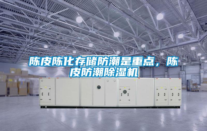 陳皮陳化存儲防潮是重點，陳皮防潮除濕機