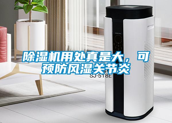 除濕機用處真是大，可預防風濕關節(jié)炎
