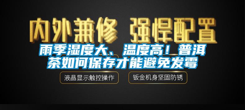 雨季濕度大、溫度高！普洱茶如何保存才能避免發(fā)霉