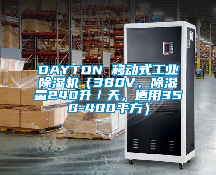 DAYTON 移動(dòng)式工業(yè)除濕機(jī)（380V，除濕量240升／天，適用350-400平方）