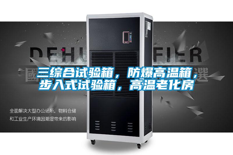 三綜合試驗(yàn)箱，防爆高溫箱，步入式試驗(yàn)箱，高溫老化房