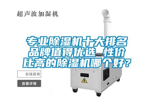 專業(yè)除濕機(jī)十大排名品牌值得優(yōu)選 性價(jià)比高的除濕機(jī)哪個(gè)好？