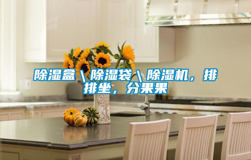 除濕盒＼除濕袋＼除濕機，排排坐，分果果