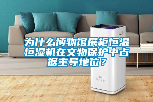 為什么博物館展柜恒溫恒濕機在文物保護中占據(jù)主導(dǎo)地位？