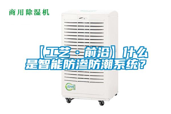 【工藝·前沿】什么是智能防滲防潮系統(tǒng)？