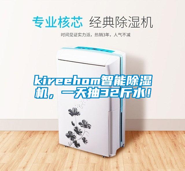 kireehom智能除濕機(jī)，一天抽32斤水！