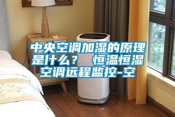 中央空調加濕的原理是什么？ 恒溫恒濕空調遠程監(jiān)控-空