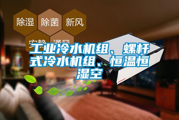 工業(yè)冷水機(jī)組、螺桿式冷水機(jī)組、恒溫恒濕空