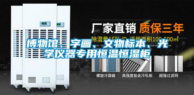 博物館、字畫、文物標本、光學儀器專用恒溫恒濕柜