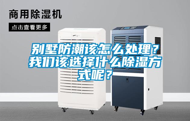 別墅防潮該怎么處理？我們該選擇什么除濕方式呢？