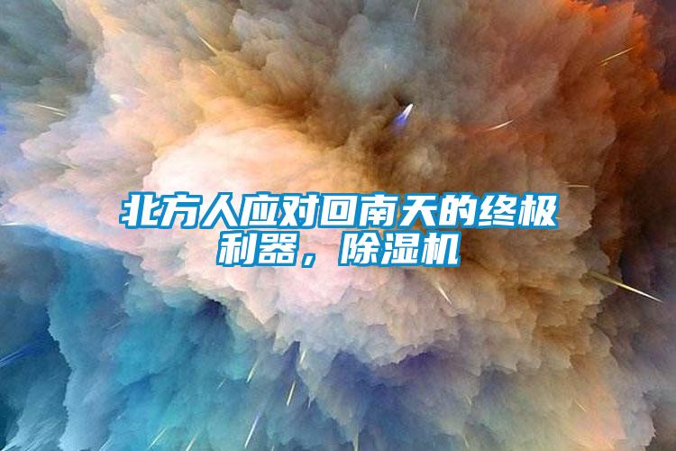 北方人應(yīng)對(duì)回南天的終極利器，除濕機(jī)