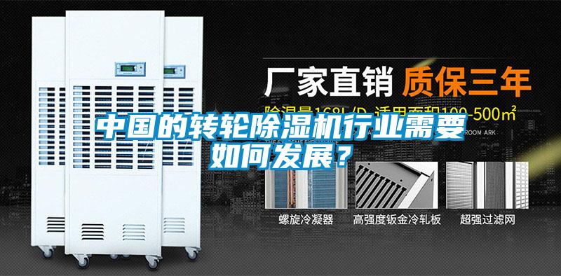中國的轉(zhuǎn)輪除濕機行業(yè)需要如何發(fā)展？