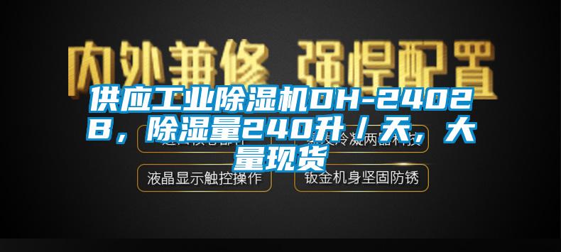 供應工業(yè)除濕機DH-2402B，除濕量240升／天，大量現(xiàn)貨
