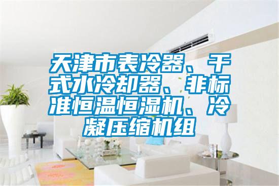 天津市表冷器、干式水冷卻器、非標準恒溫恒濕機、冷凝壓縮機組