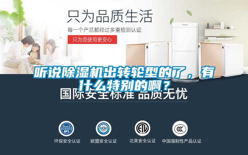 聽說除濕機(jī)出轉(zhuǎn)輪型的了，有什么特別的啊？