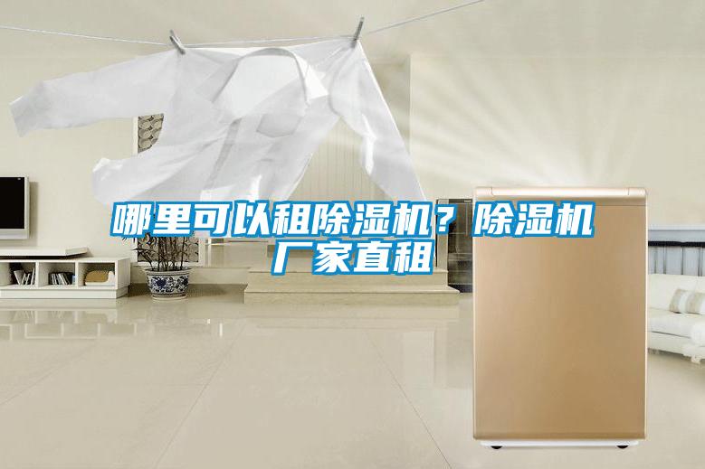 哪里可以租除濕機？除濕機廠家直租