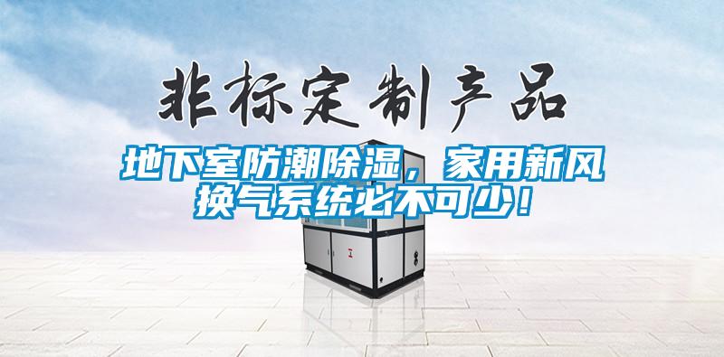 地下室防潮除濕，家用新風(fēng)換氣系統(tǒng)必不可少！