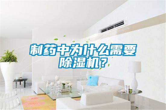 制藥中為什么需要除濕機(jī)？