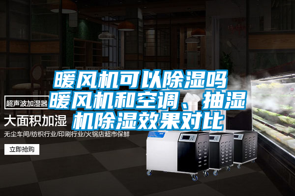暖風機可以除濕嗎 暖風機和空調(diào)、抽濕機除濕效果對比